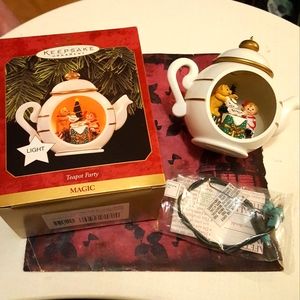 Vintage 1997 Hallmark Keepsake Teapot Ornament